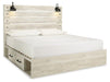 Cambeck Bed with 4 Storage Drawers - Dow Furniture (ME)