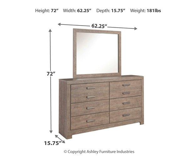 Culverbach Dresser and Mirror - Dow Furniture (ME)