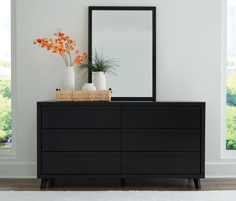 Danziar Dresser and Mirror - Dow Furniture (ME)