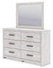 Cayboni Dresser and Mirror - Dow Furniture (ME)