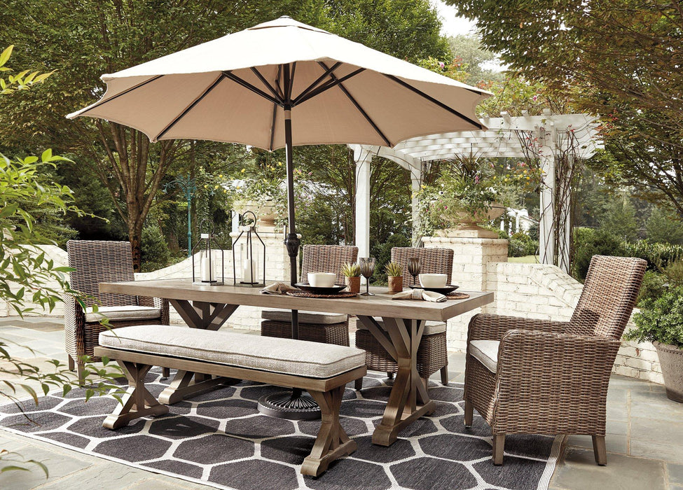 Beachcroft Outdoor Dining Set - Dow Furniture (ME)