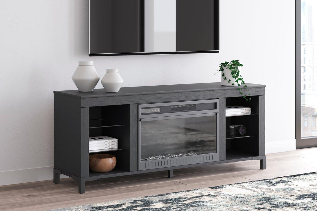 Cayberry 60" TV Stand with Electric Fireplace - Dow Furniture (ME)