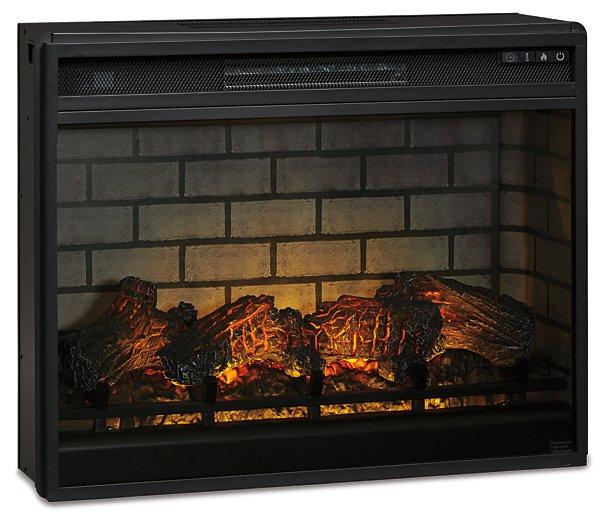 Entertainment Accessories Electric Infrared Fireplace Insert - Dow Furniture (ME)