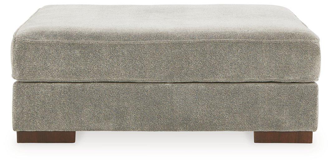 Bayless Oversized Accent Ottoman - Dow Furniture (ME)