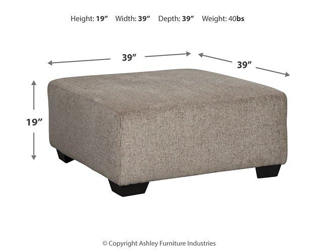 Ballinasloe Oversized Ottoman - Dow Furniture (ME)