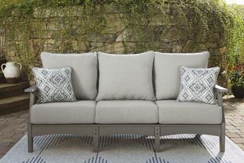Visola Outdoor Sofa and Loveseat Set - Dow Furniture (ME)