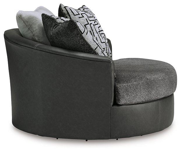 Brixley Pier Oversized Swivel Accent Chair - Dow Furniture (ME)