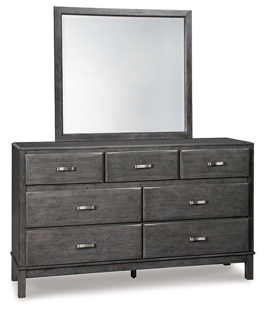 Caitbrook Dresser and Mirror - Dow Furniture (ME)
