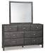 Caitbrook Dresser and Mirror - Dow Furniture (ME)