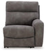Next-Gen DuraPella Power Reclining Sectional Loveseat with Console - Dow Furniture (ME)