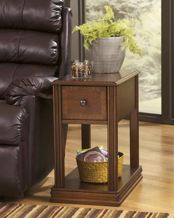 Breegin Chairside End Table - Dow Furniture (ME)