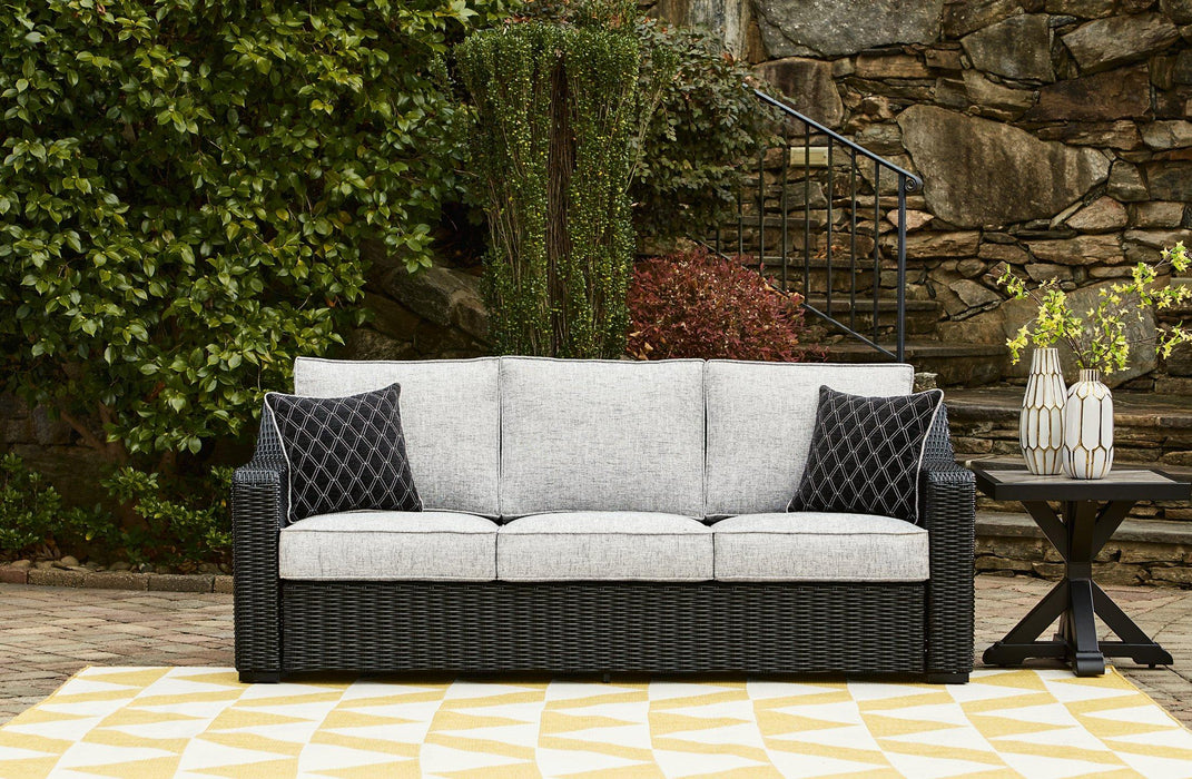 Beachcroft Outdoor Sofa with Cushion - Dow Furniture (ME)