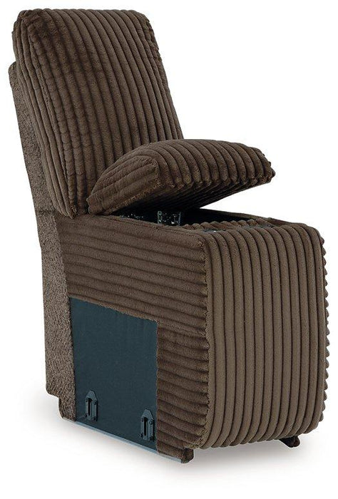 Top Tier Reclining Sectional with Chaise - Dow Furniture (ME)