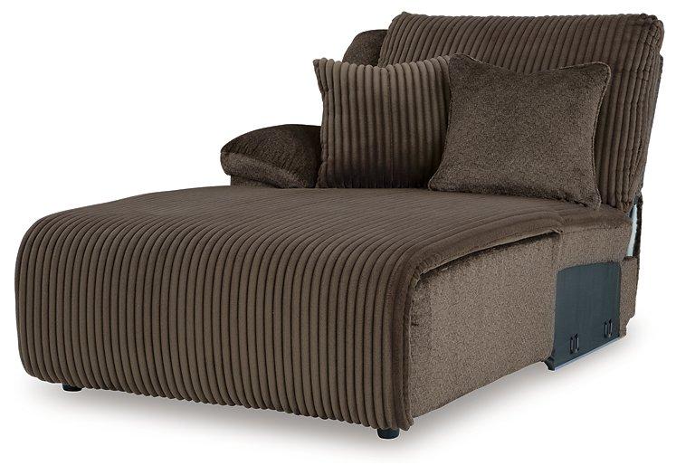 Top Tier Reclining Sectional with Chaise - Dow Furniture (ME)