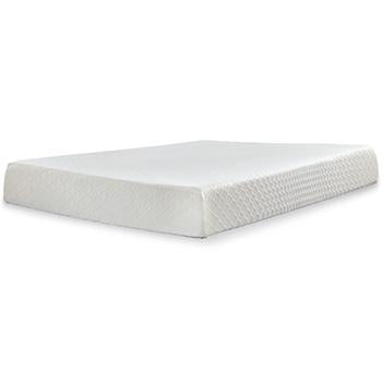 10 Inch Chime Memory Foam Mattress Set - Dow Furniture (ME)