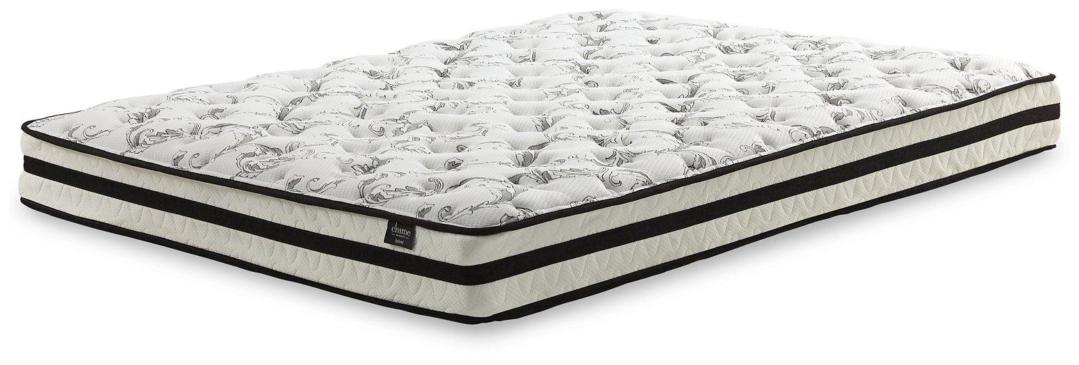 8 Inch Chime Innerspring Mattress Set - Dow Furniture (ME)