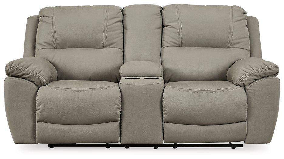 Next-Gen Gaucho Power Reclining Loveseat with Console - Dow Furniture (ME)