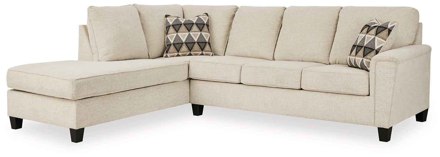 Abinger 2-Piece Sectional with Chaise - Dow Furniture (ME)