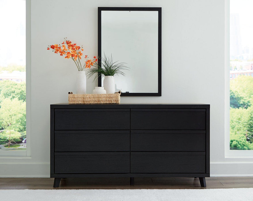 Danziar Dresser and Mirror - Dow Furniture (ME)