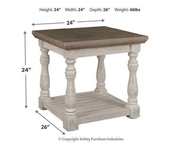 Havalance End Table - Dow Furniture (ME)