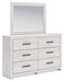 Cayboni Dresser and Mirror - Dow Furniture (ME)