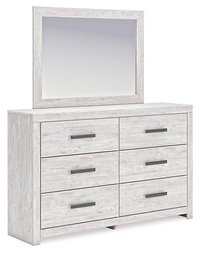 Cayboni Dresser and Mirror - Dow Furniture (ME)
