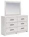 Cayboni Dresser and Mirror - Dow Furniture (ME)