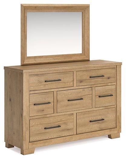 Galliden Dresser and Mirror - Dow Furniture (ME)