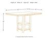Ralene Counter Height Dining Set - Dow Furniture (ME)