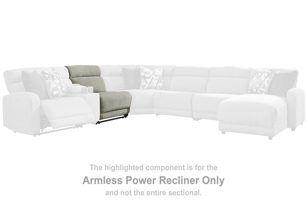 Colleyville Power Reclining Sectional with Chaise - Dow Furniture (ME)