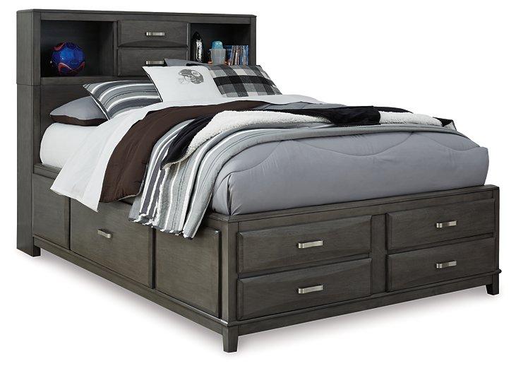 Caitbrook Storage Bed with 7 Drawers - Dow Furniture (ME)