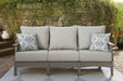 Visola Outdoor Sofa and Loveseat Set - Dow Furniture (ME)