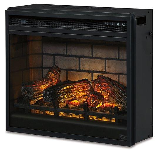 Entertainment Accessories Electric Infrared Fireplace Insert - Dow Furniture (ME)