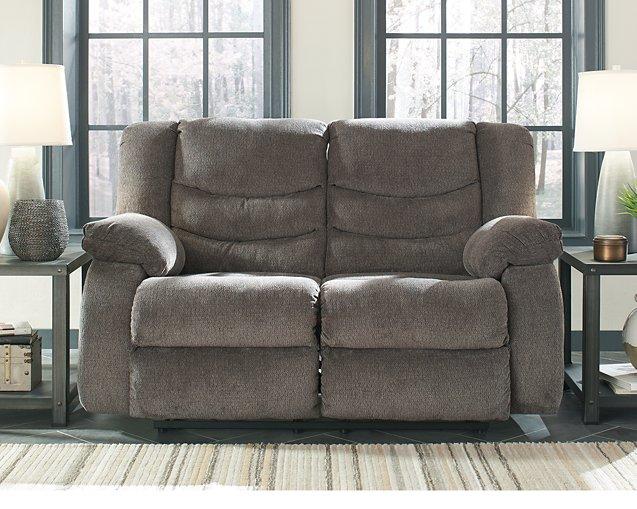 Tulen Reclining Loveseat - Dow Furniture (ME)