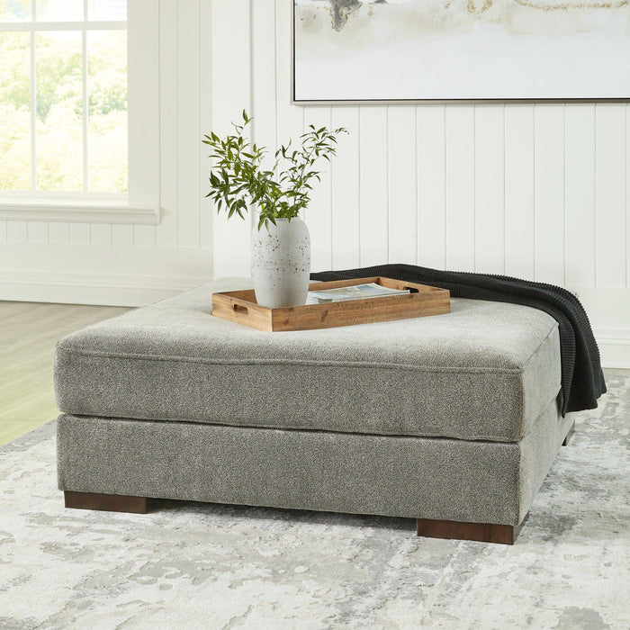 Bayless Oversized Accent Ottoman - Dow Furniture (ME)