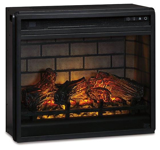 Entertainment Accessories Electric Infrared Fireplace Insert - Dow Furniture (ME)