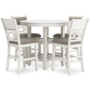 Erinberg Counter Height Dining Table and 4 Barstools (Set of 5) - Dow Furniture (ME)