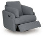 Alainmont Next-Gen Nuvella Swivel Power Recliner - Dow Furniture (ME)