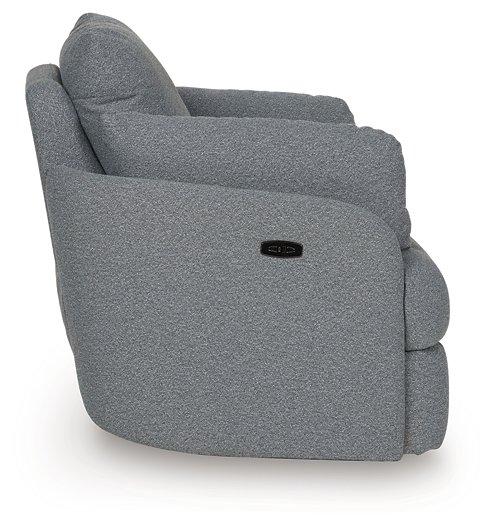 Alainmont Next-Gen Nuvella Swivel Power Recliner - Dow Furniture (ME)