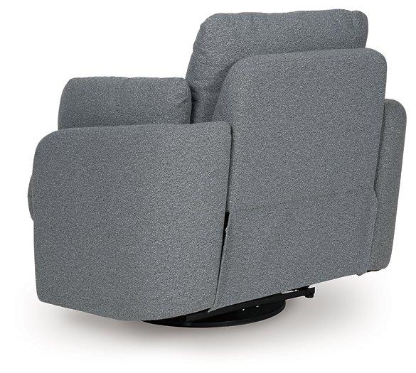 Alainmont Next-Gen Nuvella Swivel Power Recliner - Dow Furniture (ME)