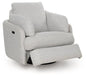 Alainmont Next-Gen Nuvella Swivel Power Recliner - Dow Furniture (ME)