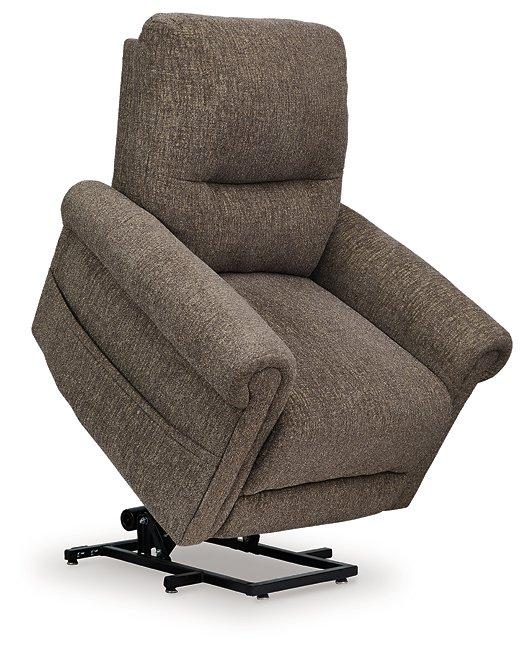 Aureta Power Lift Recliner - Dow Furniture (ME)