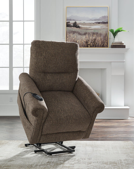 Aureta Power Lift Recliner - Dow Furniture (ME)