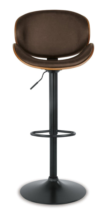 Bellatier Adjustable Height Bar Stool - Dow Furniture (ME)
