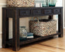 Gavelston Sofa/Console Table - Dow Furniture (ME)
