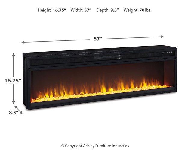 Camdill 80" TV Stand with Electric Fireplace - Dow Furniture (ME)