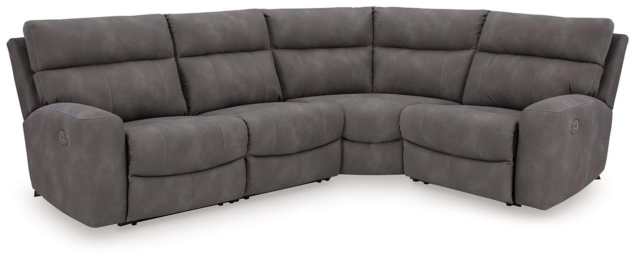 Next-Gen DuraPella Power Reclining Sectional - Dow Furniture (ME)