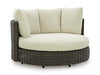 Kimora Outdoor Swivel Lounge Chair with Cushion - Dow Furniture (ME)