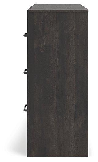 Hollivern Dresser and Mirror - Dow Furniture (ME)