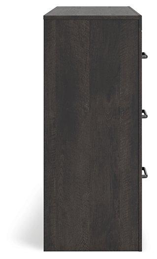 Hollivern Dresser and Mirror - Dow Furniture (ME)